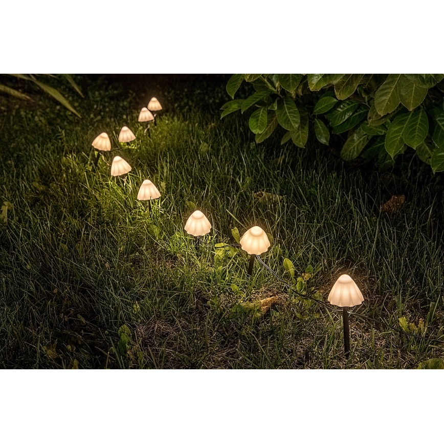 Rabalux - LED-Solarleuchte 10xLED/0,2W/1,2V IP44