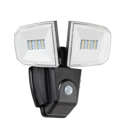 Rabalux - LED-Solarstrahler mit Sensor LED/12W/3,7V IP44