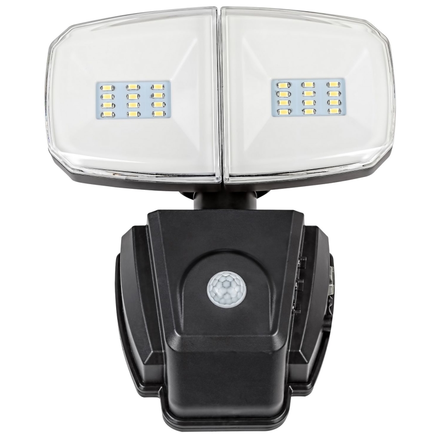 Rabalux - LED-Solarstrahler mit Sensor LED/12W/3,7V IP44