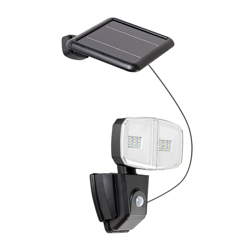 Rabalux - LED-Solarstrahler mit Sensor LED/12W/3,7V IP44