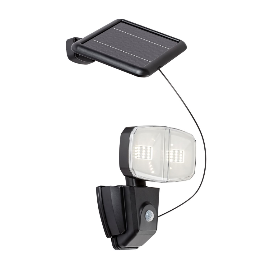 Rabalux - LED-Solarstrahler mit Sensor LED/12W/3,7V IP44