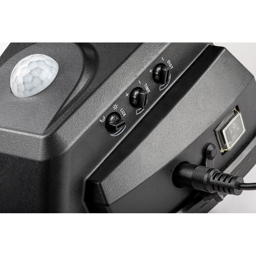 Rabalux - LED-Solarstrahler mit Sensor LED/12W/3,7V IP44