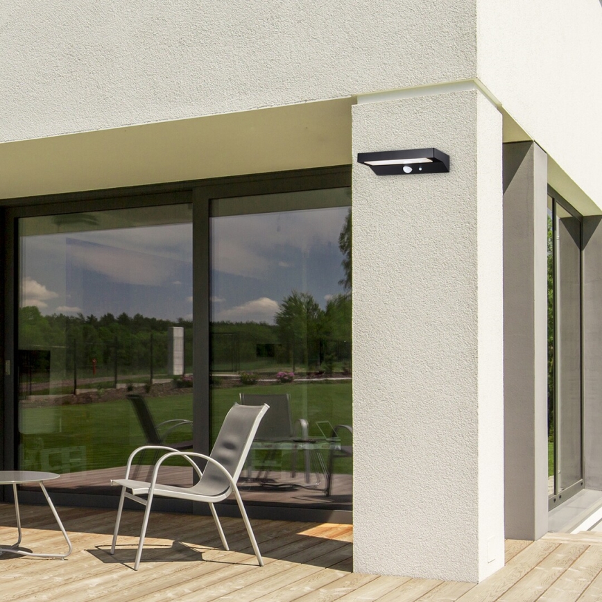 Rabalux - LED-Solarleuchte mit Sensor LED/6W/3,7V IP44 2200 mAh