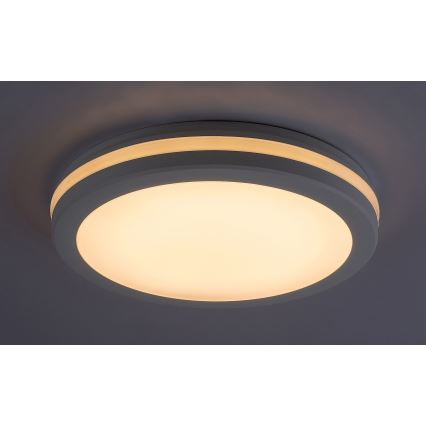 Rabalux - LED-Badezimmer-Deckenleuchte LED/28W/230V 3000/4000/6500K IP54 weiß Ø 30 cm