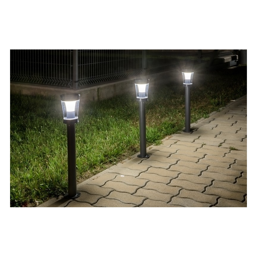 Rabalux - LED Solarleuchte LED/3W/3,7V IP65 Anthrazit 2000 mAh