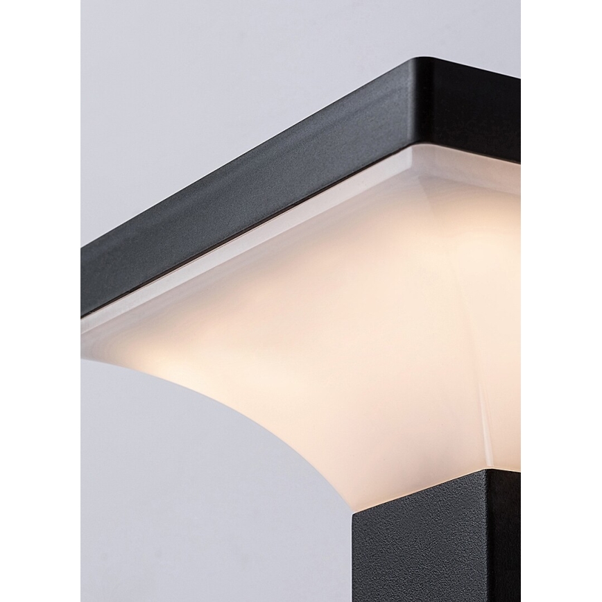 Rabalux - LED Solar-Wandleuchte mit Sensor LED/4W/230V IP44 Schwarz 2200 mAh