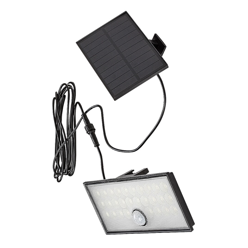 Rabalux - LED Solarstrahler mit Sensor LED/8W/3,7V 1800mAh IP65 + Fernbedienung