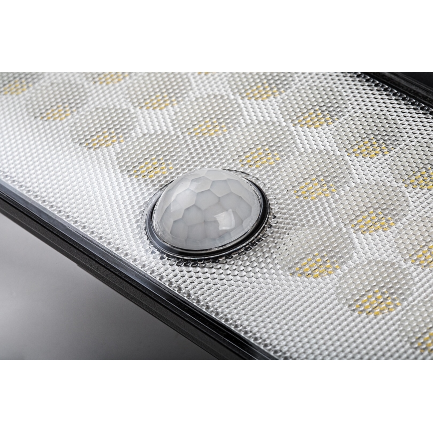 Rabalux - LED Solarstrahler mit Sensor LED/8W/3,7V 1800mAh IP65 + Fernbedienung