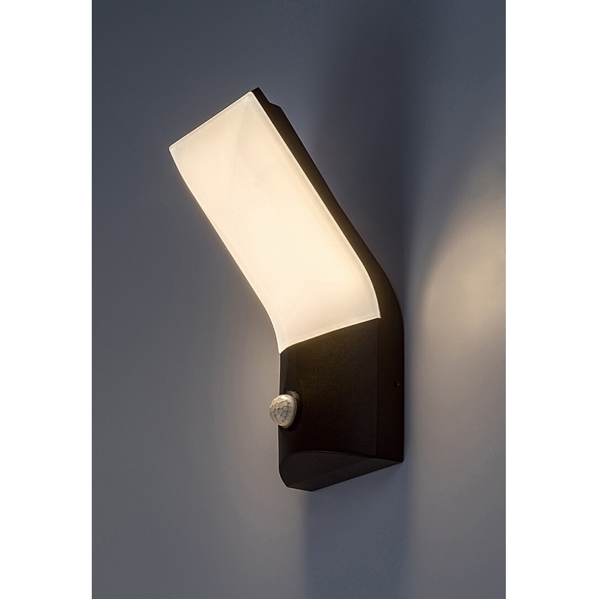 Rabalux - LED Außenwandleuchte mit Sensor LED/10W/230V IP54