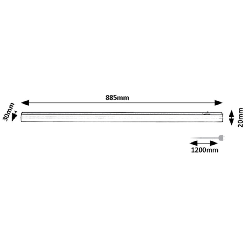 Rabalux - LED Unterbauleuchte LED/13W/230V 4000K 88 cm