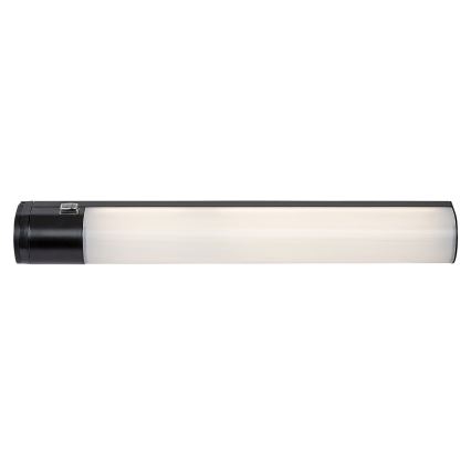 Rabalux - LED Unterbauleuchte mit Steckdose LED/17W/230V 4000K IP44 Schwarz 57 cm