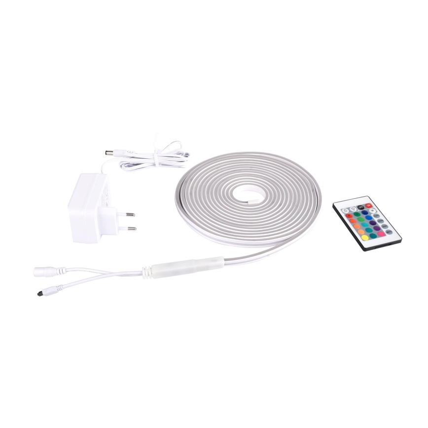 Rabalux - LED RGBW dimmbarer LED-Streifen LED/21W/230V 5 m IP67 + Fernbedienung