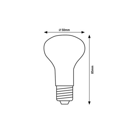 Rabalux - LED-Filamentlampe R50 E14/4W/230V 3000K