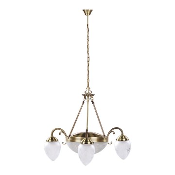 Rabalux 8633 - Kronleuchter auf der Kette ANNABELLA 3xE14/40W+2xE27/60W