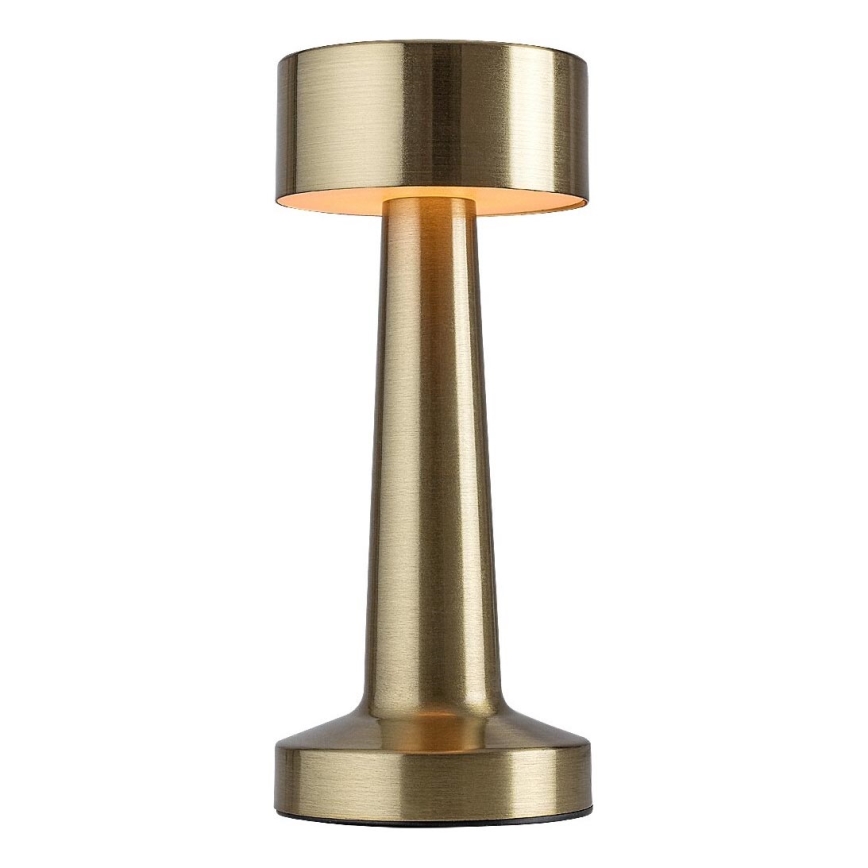 Rabalux - Aufladbare LED-Tischleuchte mit Touch-Steuerung LED/2,7W/5V 1200mAh 3000/4000/6000K golden