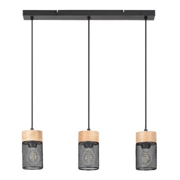 Rabalux - Deckenleuchte an Kabel 3xE27/25W/230V Buche