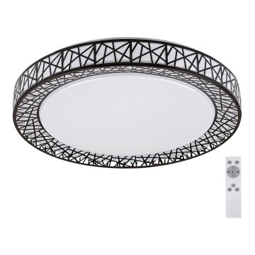 Rabalux - Dimmbare LED-Deckenleuchte, 48 W, 230 V, 3000–6500 K, mit Fernbedienung, Ø 49 cm