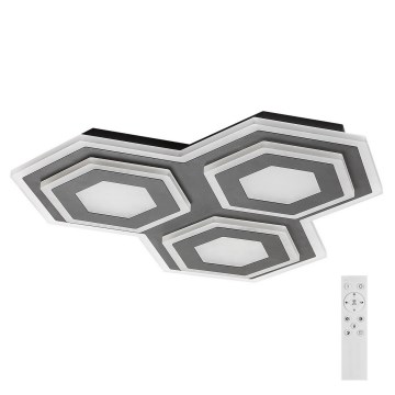 Rabalux - Dimmbare LED-Deckenleuchte LED/72W/230V 3000/6000K 41,5x41,5 cm + Fernbedienung