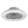 Rabalux - Dimmbare LED-Deckenleuchte mit Ventilator LED/30W/230V 3000-6500K + Fernbedienung