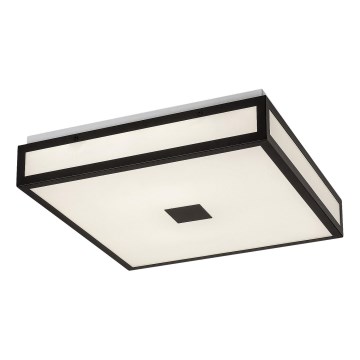 Rabalux - LED Badezimmer-Deckenleuchte LED/18W/230V IP44 schwarz 30x30 cm