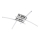 Rabalux - LED-Deckenleuchte 4xLED/6W/230V 48x66,5 cm