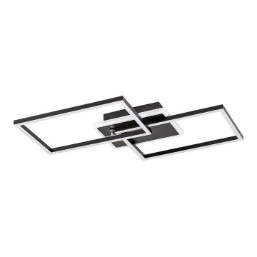 Rabalux - LED-Deckenleuchte LED/40W/230V 3000K schwarz 39x50 cm