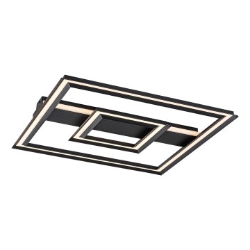 Rabalux - LED-Deckenleuchte LED/48W/230V 3000K schwarz 48,5x48,5 cm