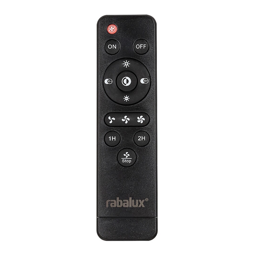Rabalux - LED dimmbares Deckenleuchte mit Ventilator LED/30W/230V 3000-6000K + Fernbedienung