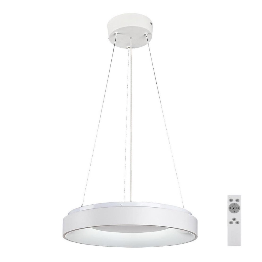 Rabalux - LED dimmbare Hängeleuchte an Kabel LED/38W/230V 3000-6500K Weiß + Fernbedienung
