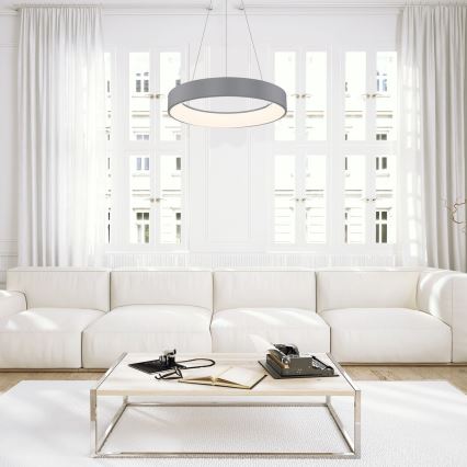 Rabalux - LED dimmbarer Kronleuchter an Kabel LED/24W/230V rund 3000-6000K + Fernbedienung