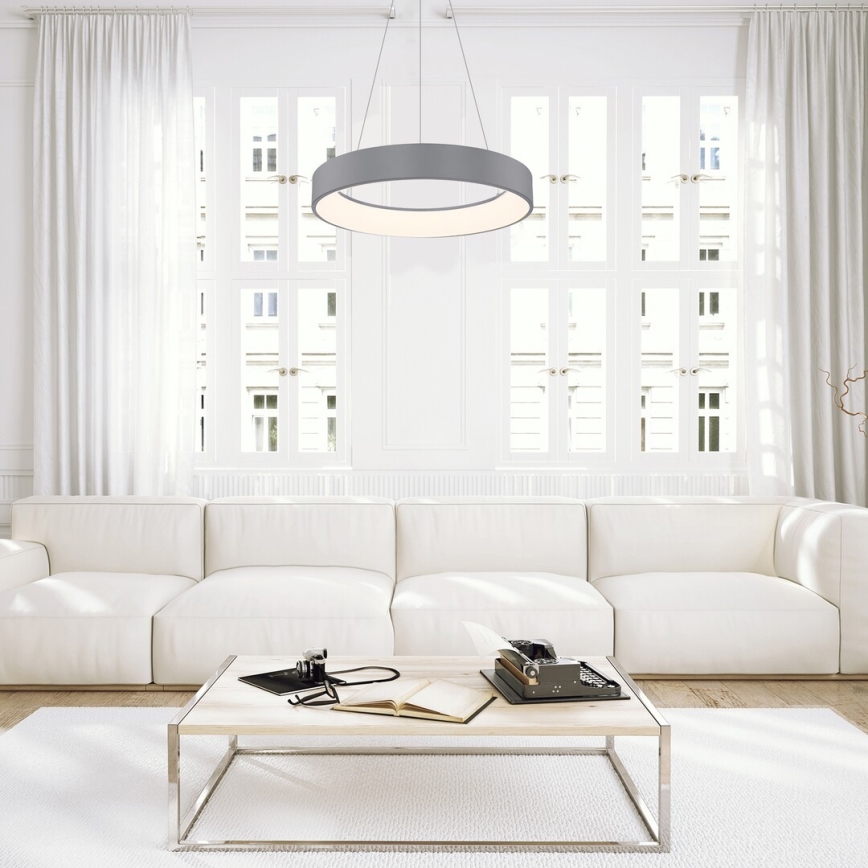 Rabalux - LED dimmbarer Kronleuchter an Kabel LED/24W/230V rund 3000-6000K + Fernbedienung
