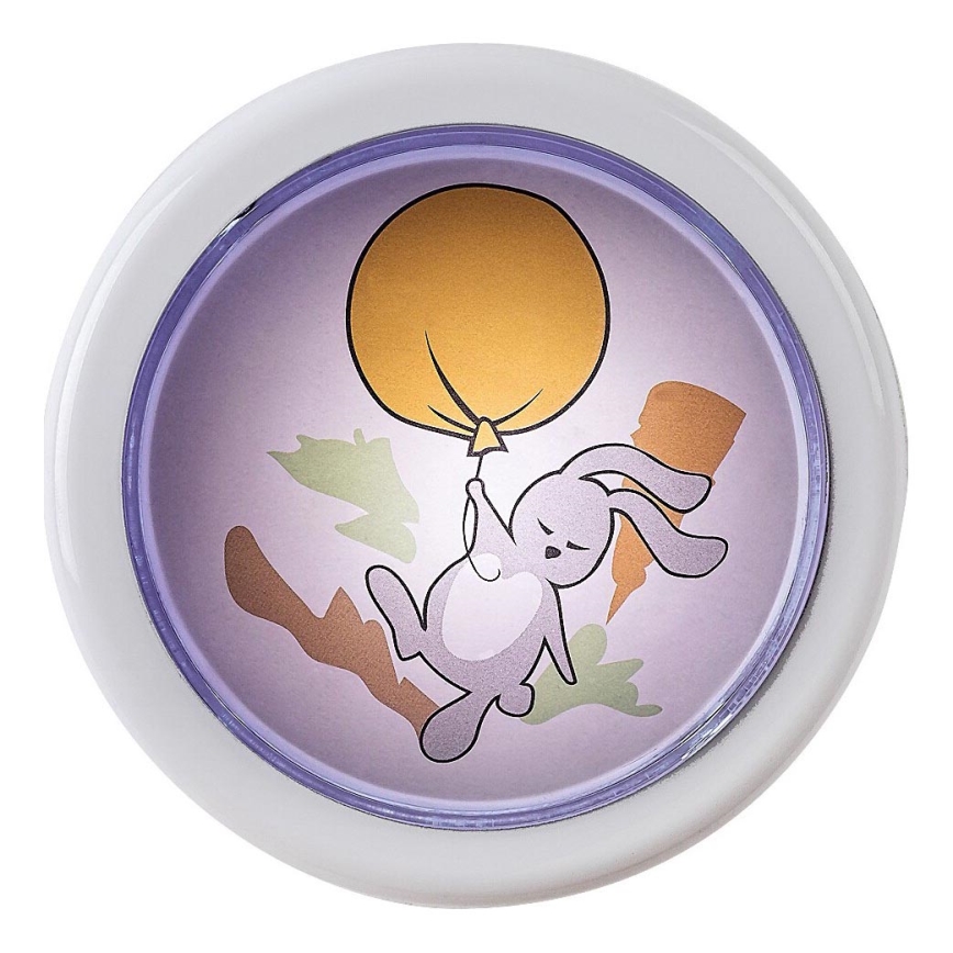 Rabalux - LED Kinder-Nachtlicht LED/0,3W/2xAA 6000K