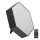 Rabalux - LED RGB dimmbare Tischlampe LED/1W/5V/3xAA + Fernbedienung