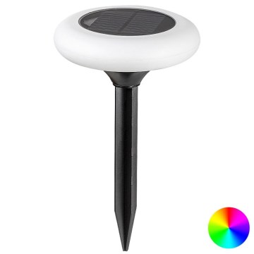 Rabalux - LED RGB Solarleuchte LED/0,6W/3,7V IP65 1200 mAh