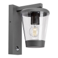 Rabalux - Outdoor-Wandleuchte mit Bewegungssensor 1xE27/40W/230V IP44
