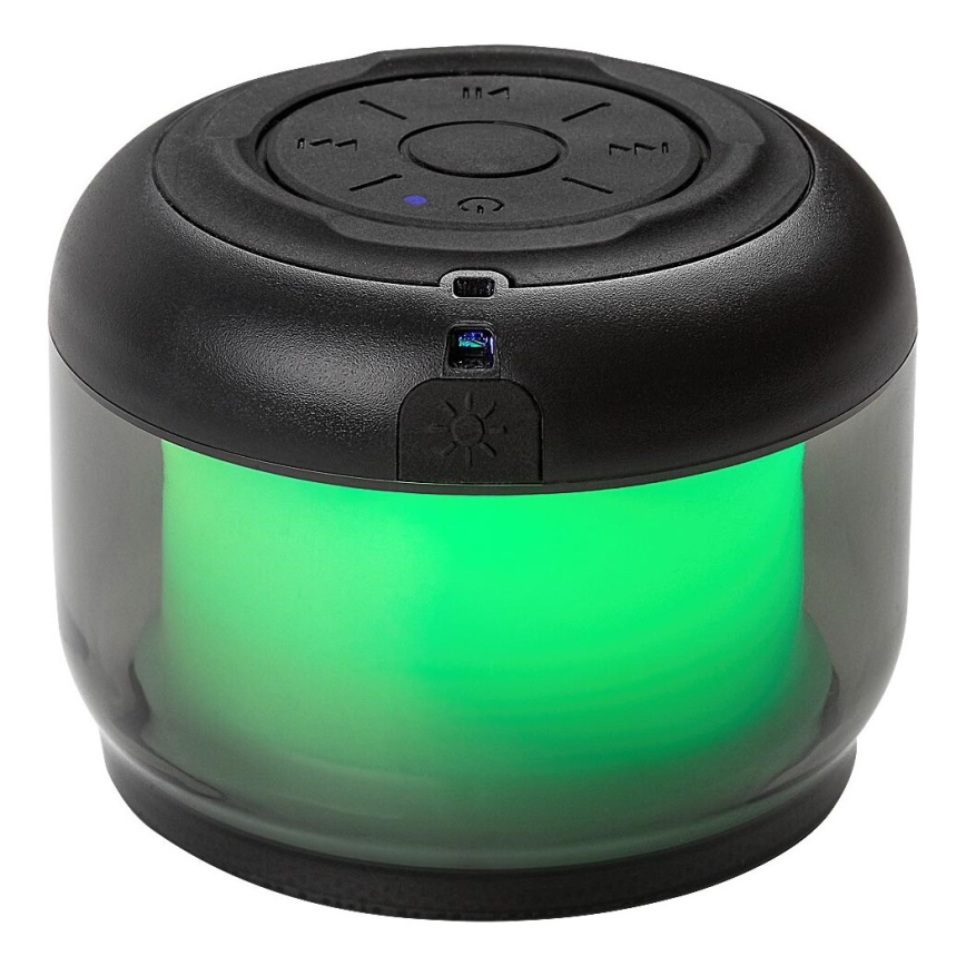 Rabalux - RGB Tischlampe mit Lautsprecher RGB/3W/3,7V 500mAh