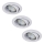Rabalux - SET 3x LED-Einbauleuchte für Badezimmer 3xGU10/3W/230V IP40