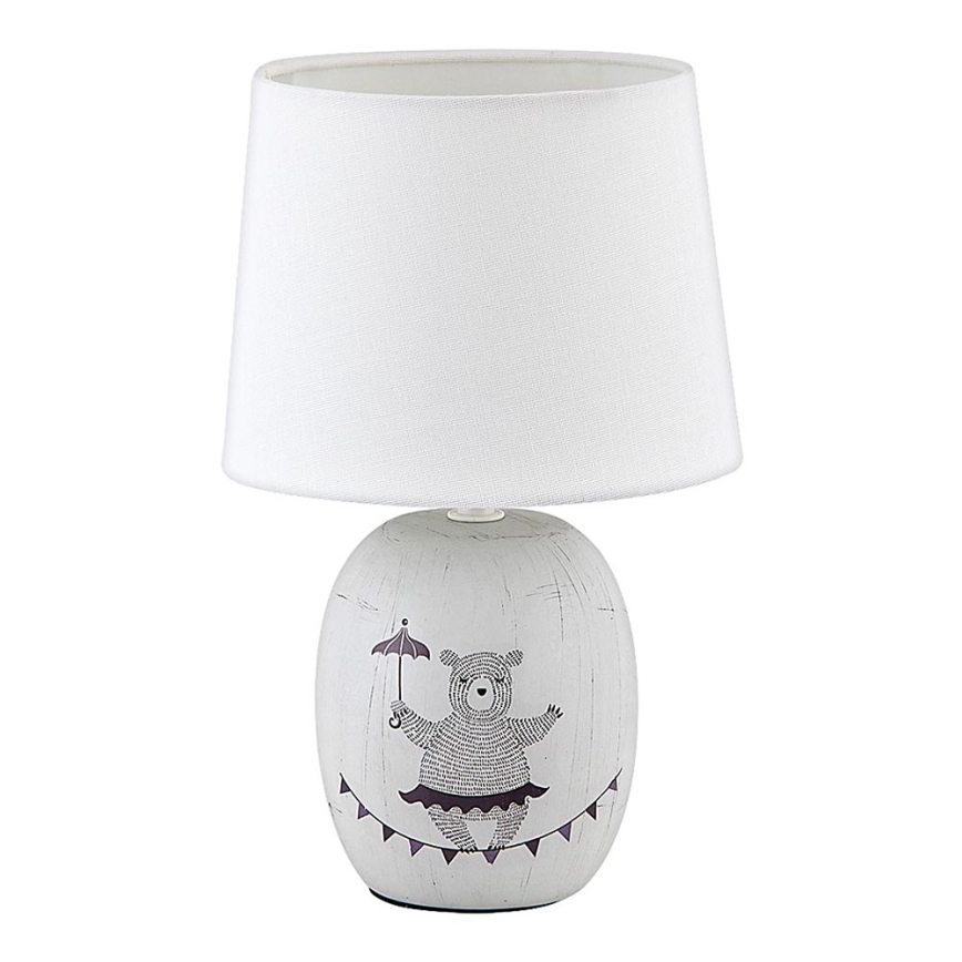 Rabalux - Tischlampe für Kinder 1xE14/40W/230V grau