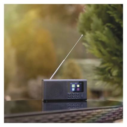 Radio DAB DAB+ FM 3W/5V/4xAA schwarz