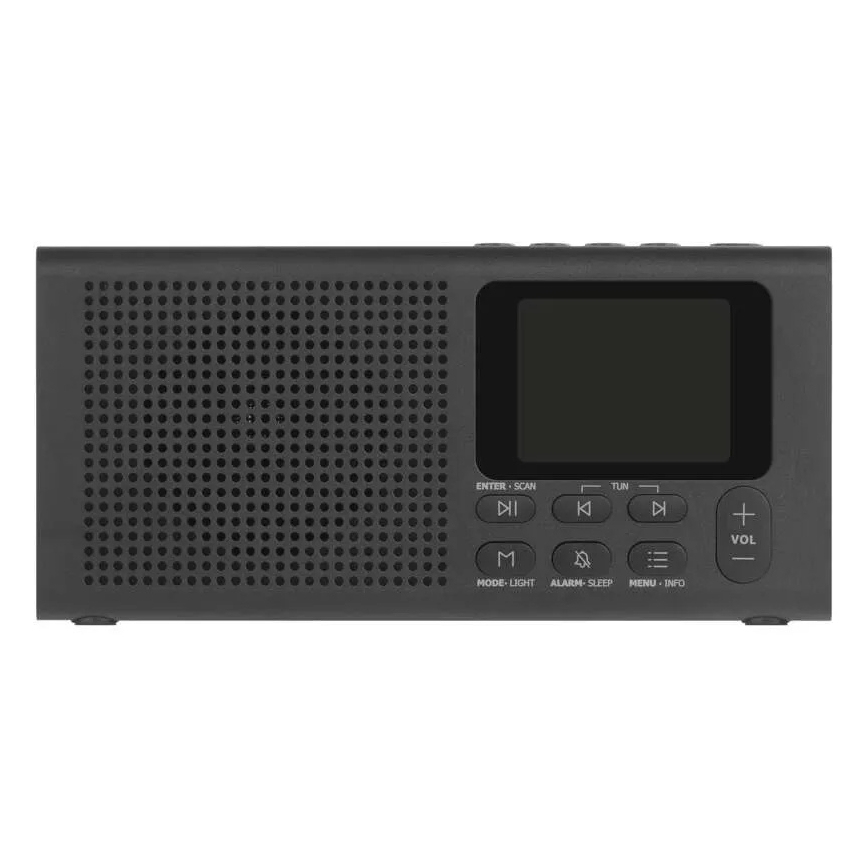 Radio DAB DAB+ FM 3W/5V/4xAA schwarz
