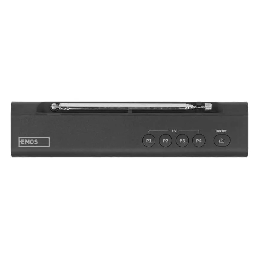 Radio DAB DAB+ FM 3W/5V/4xAA schwarz
