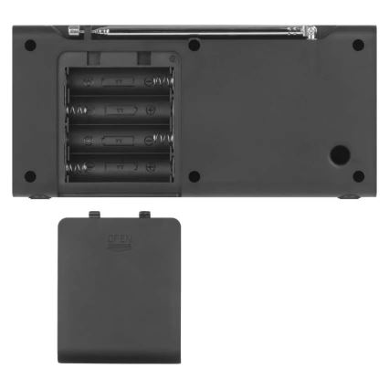 Radio DAB DAB+ FM 3W/5V/4xAA schwarz