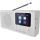 Radio DAB DAB+ FM 3W/5V/4xAA weiß