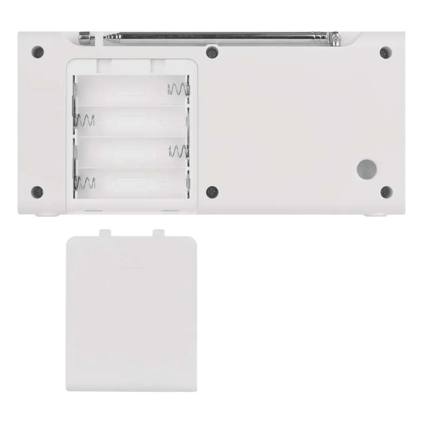 Radio DAB DAB+ FM 3W/5V/4xAA weiß