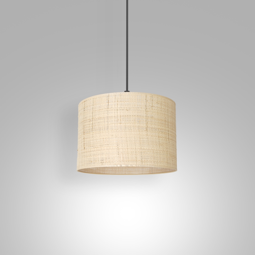 Deckenleuchte an Kabel RATTAN 1xE27/60W/230V Ø 25 cm Rattan
