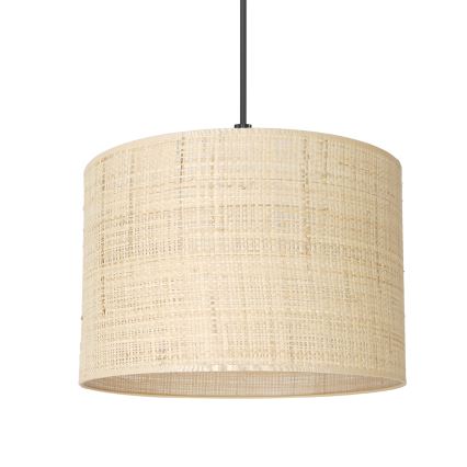Deckenleuchte an Kabel RATTAN 1xE27/60W/230V Ø 25 cm Rattan