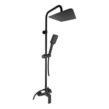 RAV Slezák NL182.5/7-04CMAT - Duschset mit Mischbatterie NIL, matt-schwarz