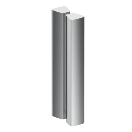 Ravak 3B240U00ZG - BLIX Viertelkreis-Duschkabine, 4-teilig, 80x80 cm, satiniert