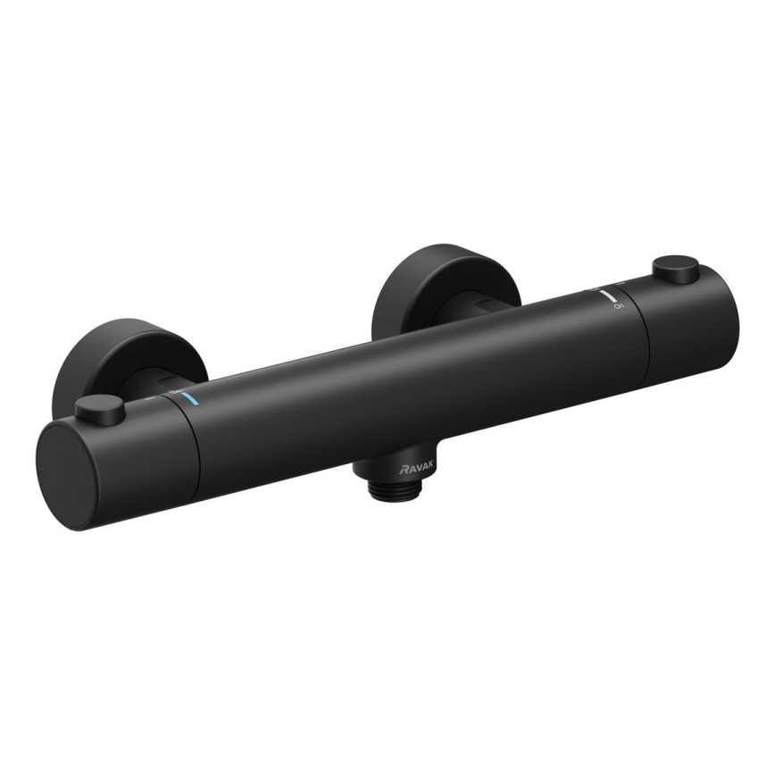 Ravak X070188 - Thermostat-Duscharmatur PURI schwarz