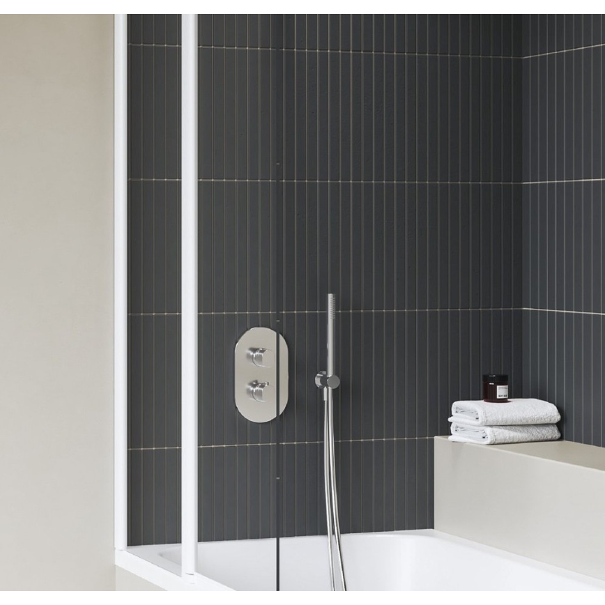 Ravak X070457 – Thermostatische Duscharmatur zur Unterputzmontage, CHROME Hochglanz‑Chrom